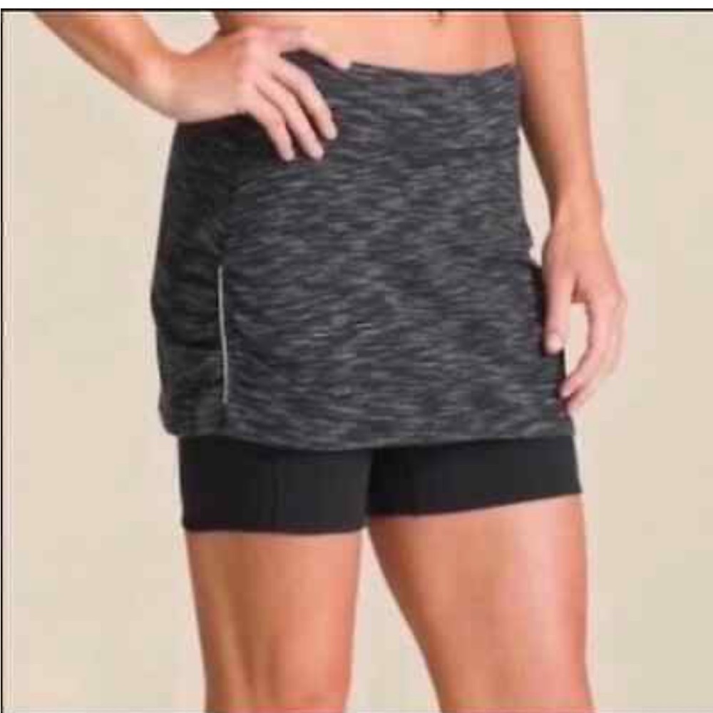 Athleta Womens XS 2 in 1 Contender Space-Dye Athletic Skort Shorts Skirt Athleti